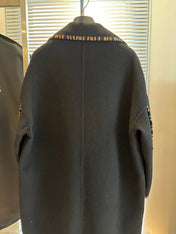 HERMES 25S DESIGNER CASHMERE COAT 180