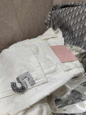 CC jeans White Denim Fabric