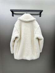 MAX MARA 25S TEDDY SHORT JACKET 071
