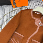 HERMES 25S KNITTED JACKET 8887