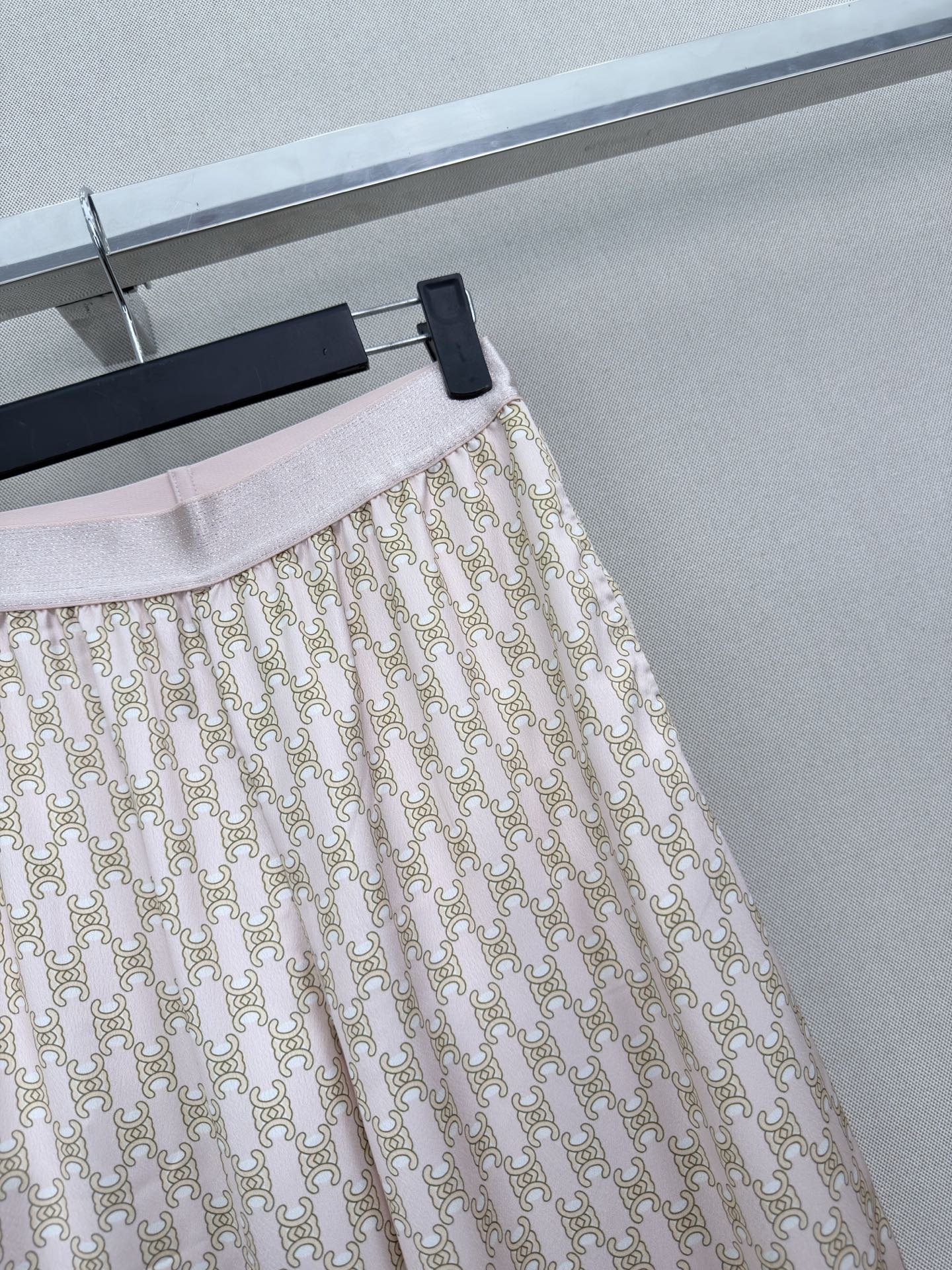 CELINE 26S ELASTIC WAIST WIDE LEG PANTS 338