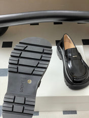 LOEWE 26S LOAFER IN BLACK PATENT CALFSKIN