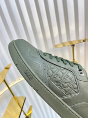 B27 LOW-TOP SNEAKER ARMY GREEN SMOOTH CALFSKIN