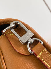 BUCI BAG 24 IN GOLD MIEL BROWN EPI GRAIN COWHIDE