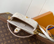 NANO DIANE 19 IN WHITE MIX PINK MONOGRAM EMPREINTE LEATHER