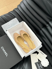 CLASSIC SLINGBACK DARK IVORY SUEDE