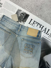 LOEWE 26S DENIM SHORTS 398