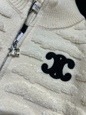 CELINE 26S ZIP-UP KNIT CARDIGAN 629