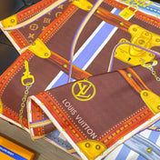 LV 26S SCARF 90 IN SILK 320845