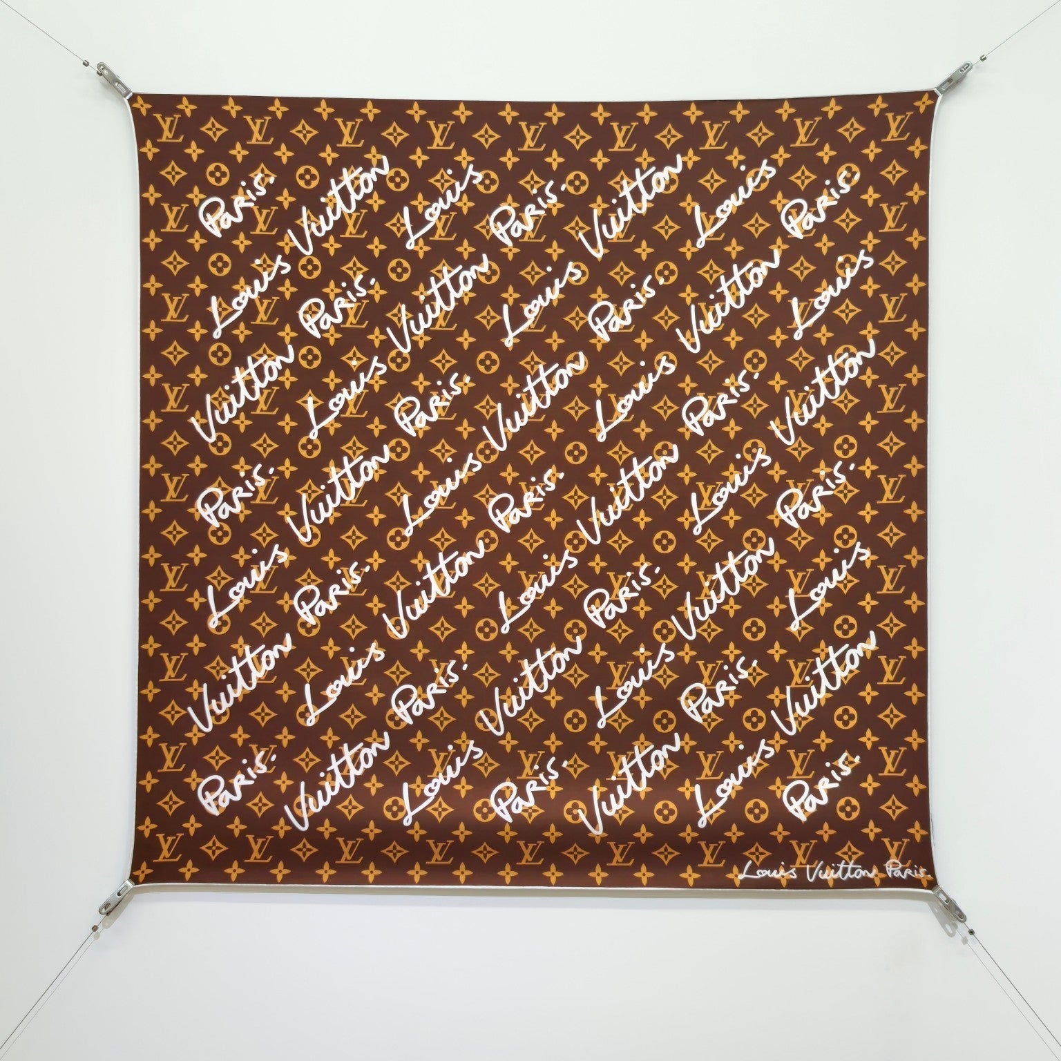 LV 26S SCARF 90 IN SILK 315069