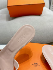 0ASIS SANDAL PASTEL PINK CALFSKIN CLASSIC