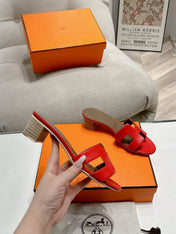 0ASIS SANDAL CRIMSON CALFSKIN CLASSIC
