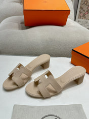 0ASIS SANDAL WHITE CREAM CALFSKIN CLASSIC