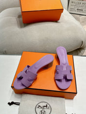 0ASIS SANDAL PURPLE CALFSKIN CLASSIC
