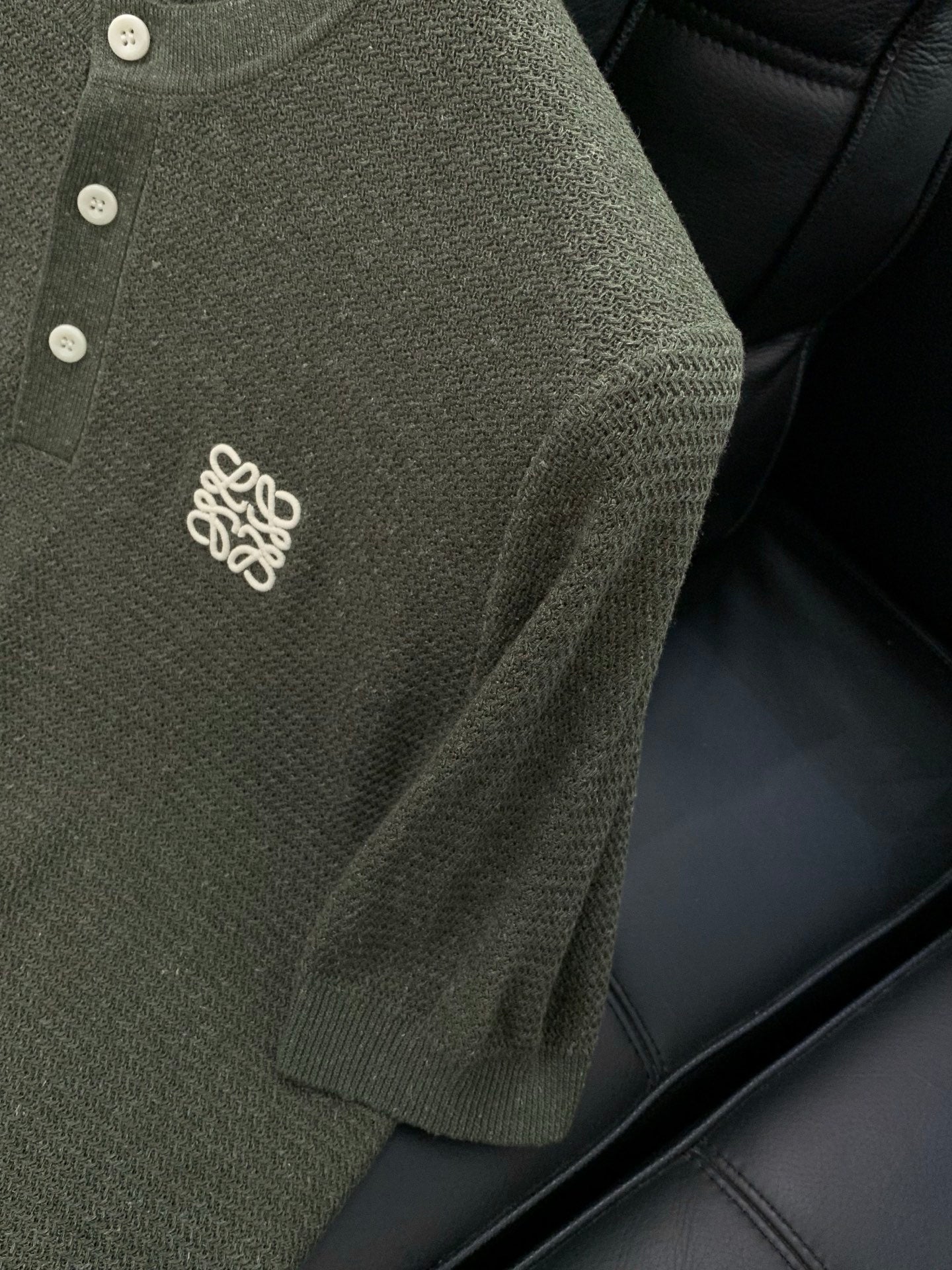 LOEWE 26S KNIT CREWNECK T-SHIRT 404