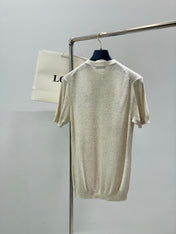 LOEWE 26S KNIT CREWNECK T-SHIRT 405