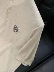 LOEWE 26S KNIT CREWNECK T-SHIRT 405