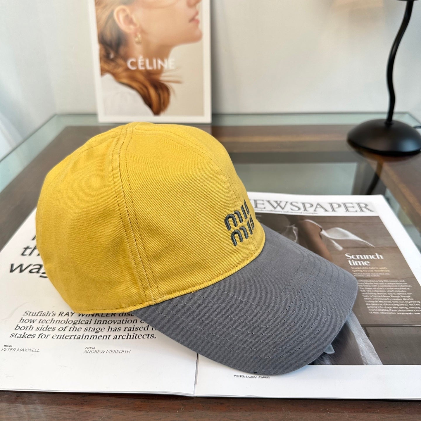 MIUMIU BASEBALL CAP STYLE 90
