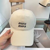 MIUMIU BASEBALL CAP STYLE 22