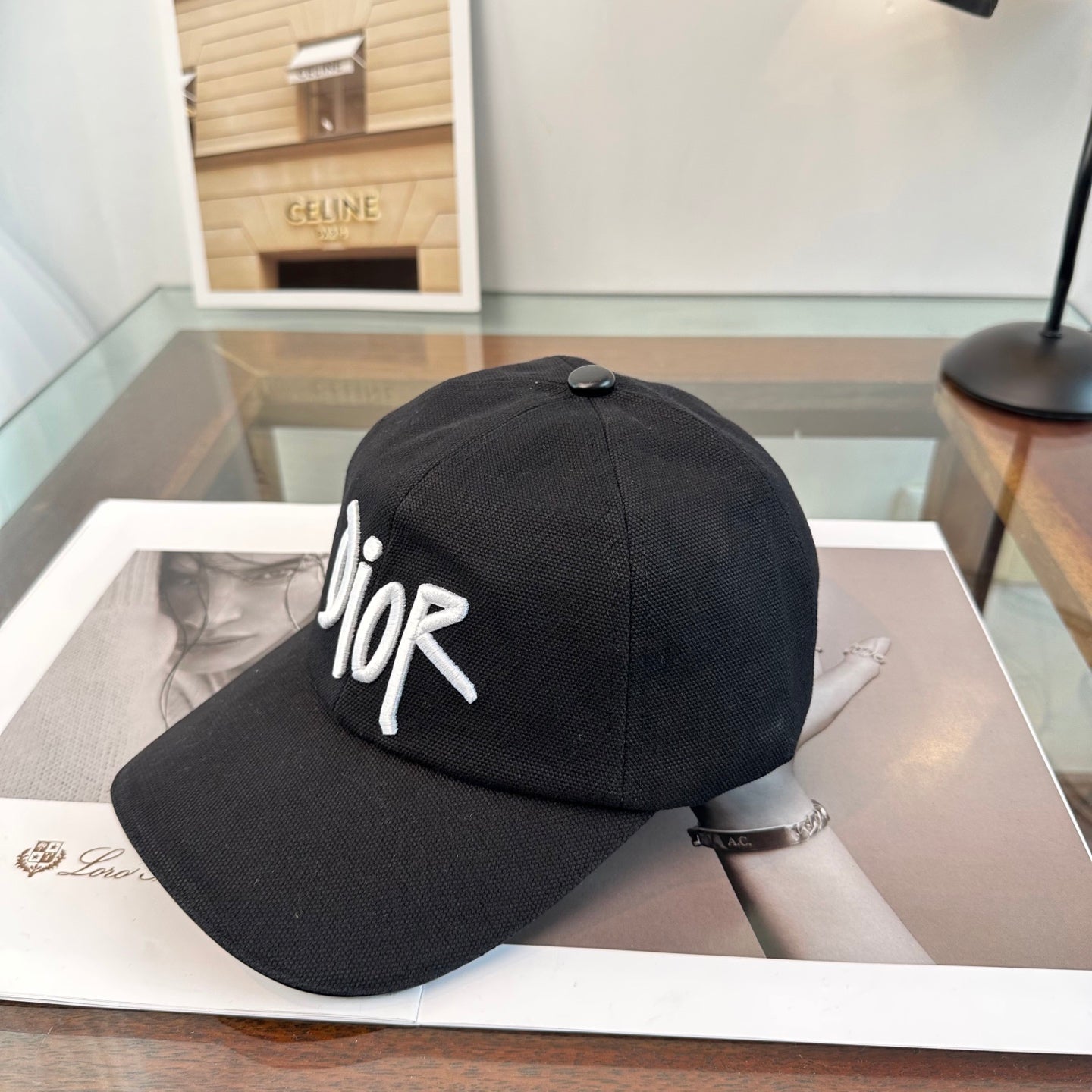 DIOR 26S EMBROIDERED BASEBALL CAP STYLE 19