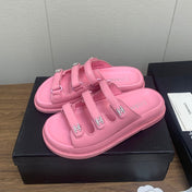 DAD SANDAL IN LIGHT PINK LAMBSKIN MULE