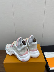 LV ARCHLIGHT SNEAKER BEIGE MIX LIGHT PINK