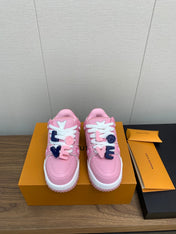 LV TRAINER IN LIGHT PINK CALFSKIN