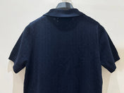 MIUMIU 26S SHORT-SLEEVE KNIT POLO SHIRT 1548