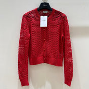 CELINE 26S CROCHET CROPPED CARDIGAN 282
