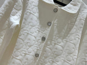 DIOR 26S OBLIQUE JACQUARD KNIT JACKET 1325