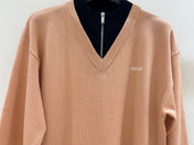 MIUMIU 26S V-NECK KNIT SWEATER 1397