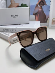 TRIOMPHE SUNGLASSES 552774 IN BABY PINK ACETATE TEXT LOGO