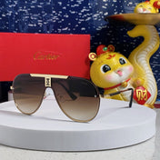 SIGNATURE AVIATOR FRAME SUNGLASSES  563238 IN METAL