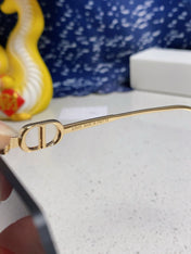 MONTAIGNE SUNGLASS 563192 IN GOLD METAL BROWN SMOKE LENSES