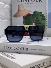 EVIDENCE SUNGLASSES 574719 IN BLACK ACETATE