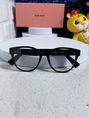 RUNWAY SUNGLASSES 567508 IN BLACK ACETATE GOLD LOGO