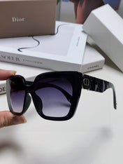LADY 95.22 S2F SUNGLASS 571586 IN BLACK ACETATE GREY SMOKE