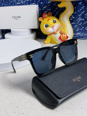 TRIOMPHE SUNGLASSES 548637 IN BLACK ACETATE