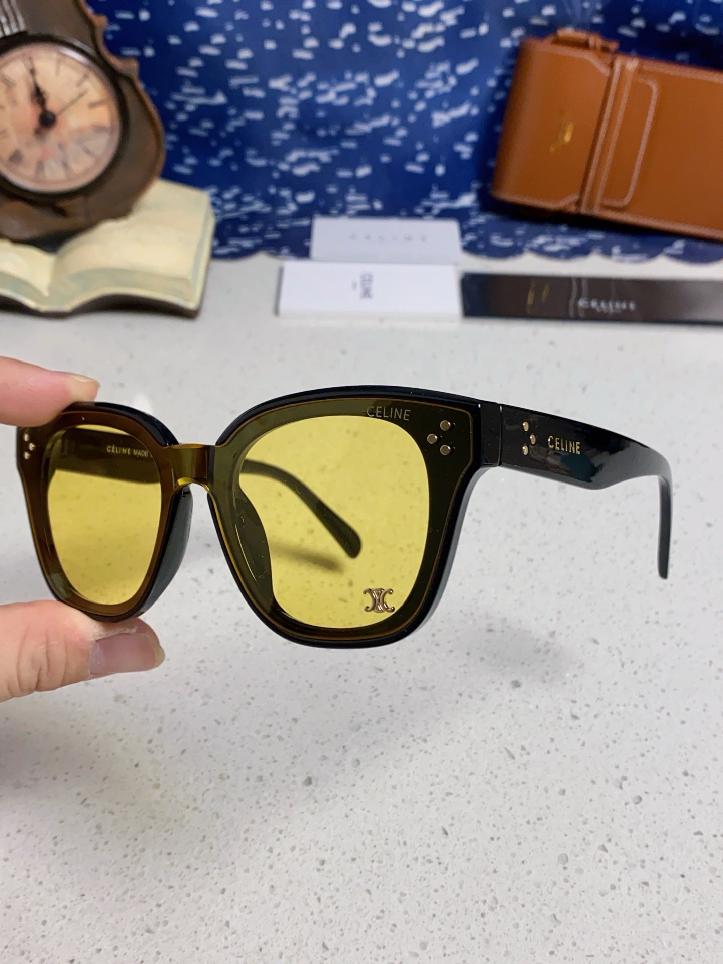 CELINE 26S SQUARE FRAME IN ACETATE 427581