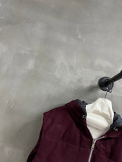 PRADA 25S SUEDE DOWN VEST 385