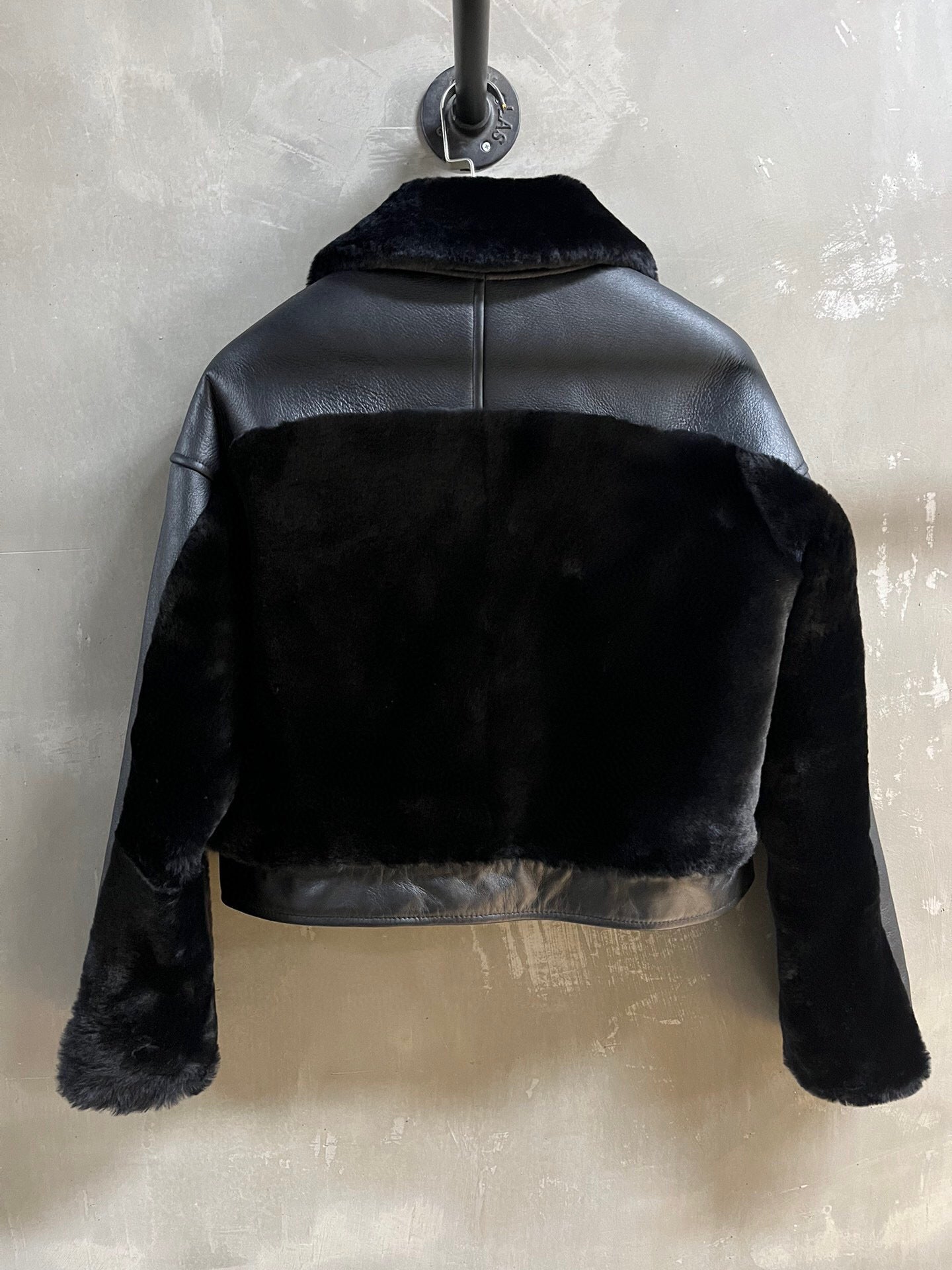 HERMES 25S SHEARLING JACKET 349