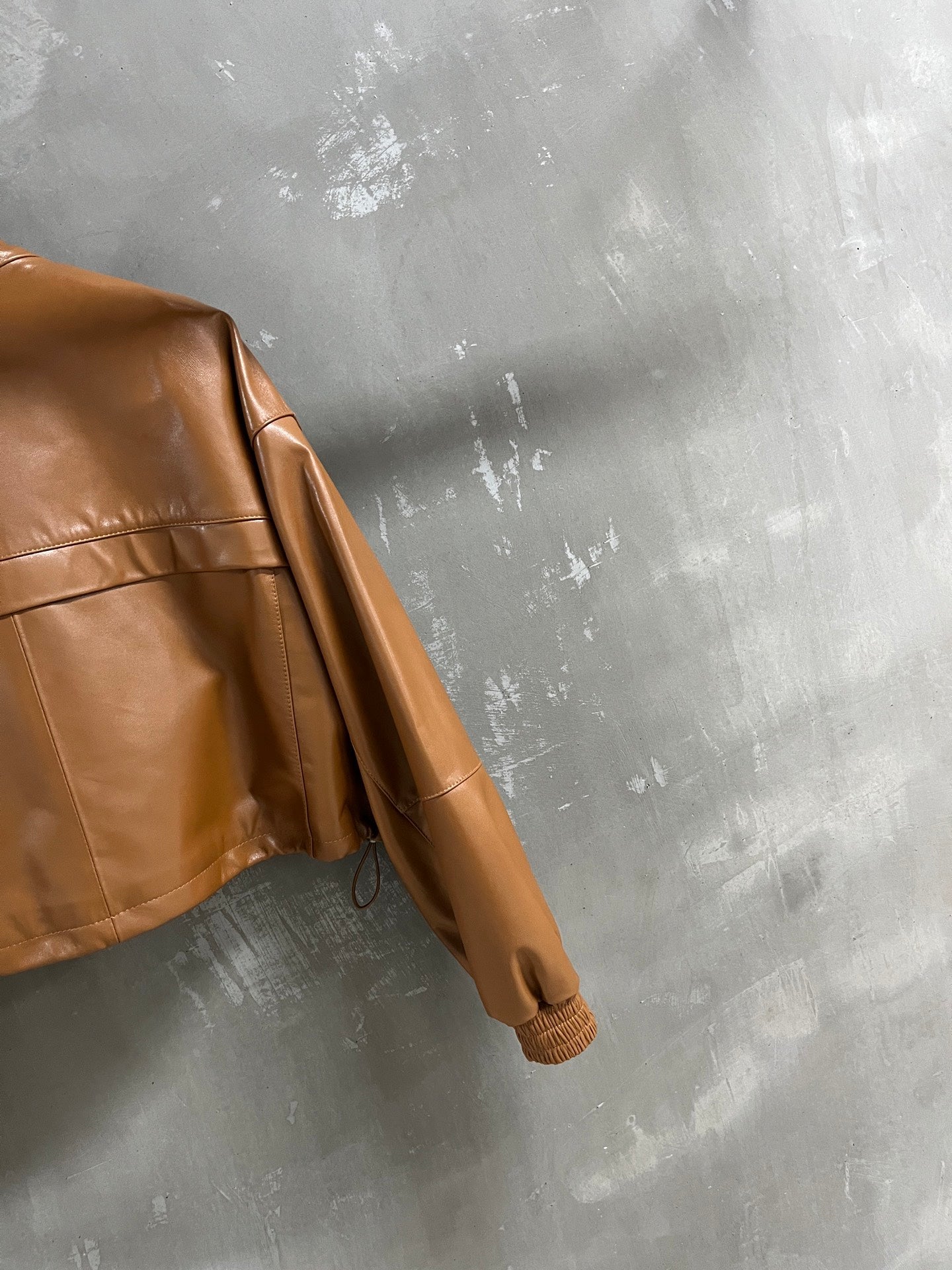 PRADA 26S LEATHER JACKET 1120