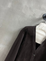 LORO PIANA 26S V-NECK KNIT CARDIGAN 882