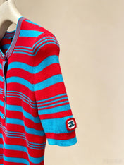 CHANEL 26S SHORT-SLEEVE KNIT TOP 1383