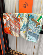 HERMES 25S SCARF 90 IN SILK 733849