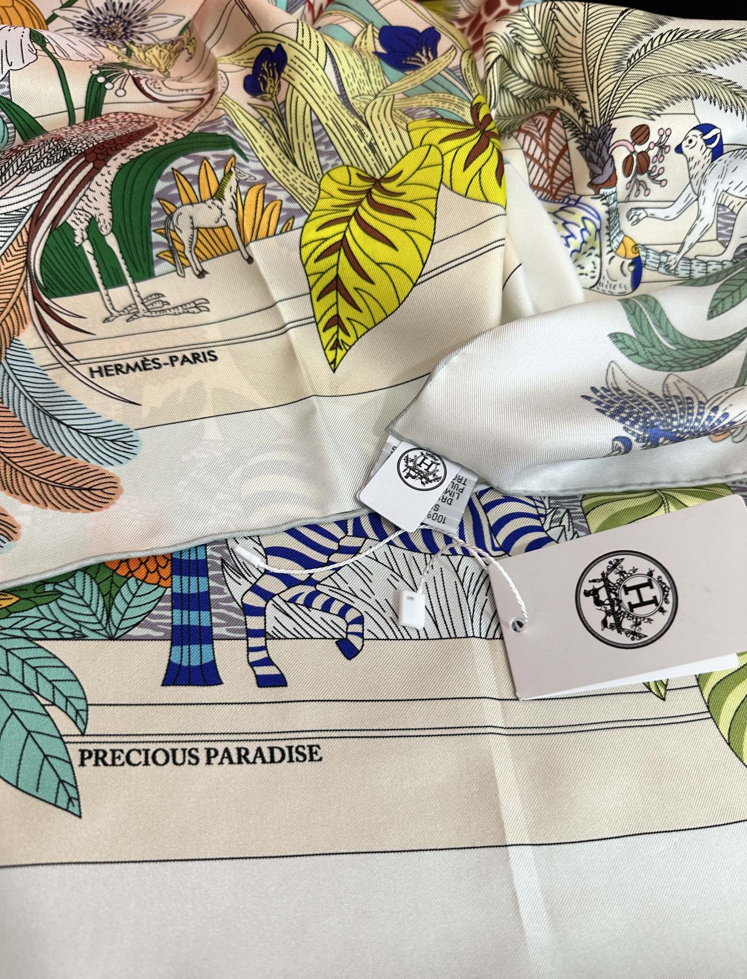 HERMES 25S SCARF 90 IN SILK 735741