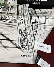 CHANEL 25S SCARF 90 IN SILK 001
