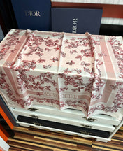 DIOR 26S SCARF 90CM IN SILK 295707