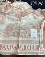 DIOR 26S SCARF 90CM IN SILK 313455
