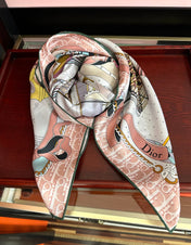DIOR 26S SCARF 90CM IN SILK 313460